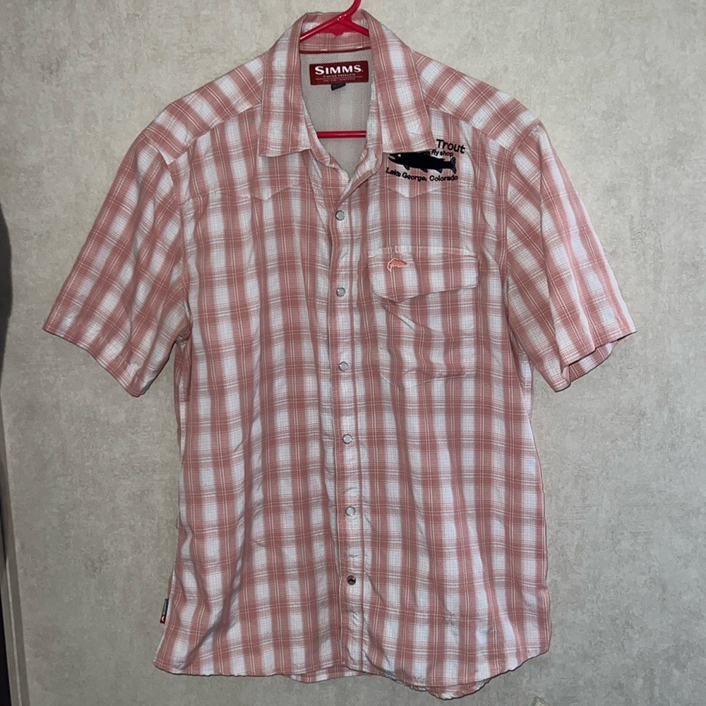 Men’s Simms Fishing Shirt Medium